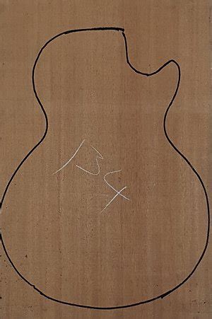 mahogany guitar body blank|Iba pa.